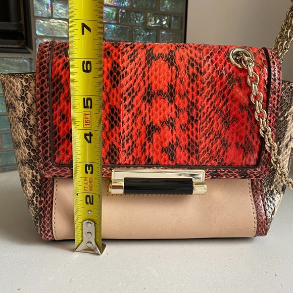BUNDLE- DVF Black Python Shoulder Bag & Tote! - Picture 12 of 13